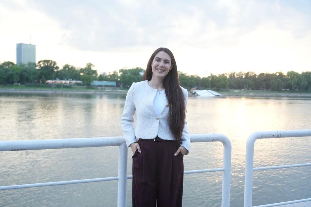 Milica Mandić Đuričić na skupu u organizaciji inicijative 'Apel za zdravlje'