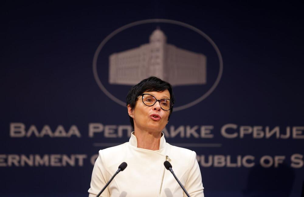 Evropska komesarka za proširenje Evropske unije Marta Kos 