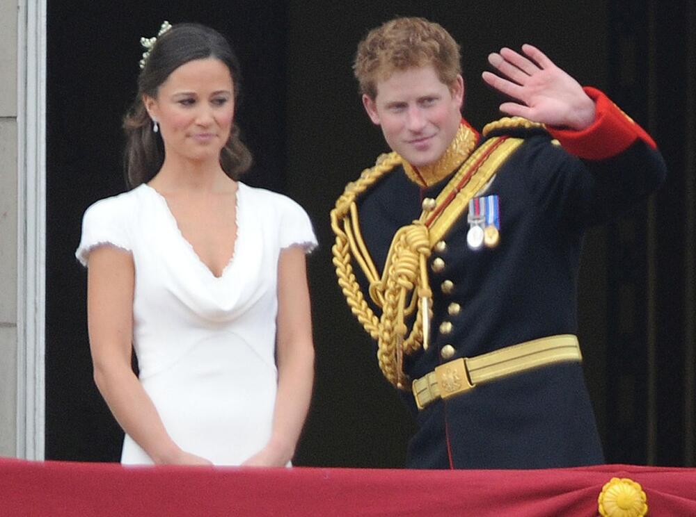 Pipa Midlton i princ Hari na venčanju princa Vilijama i Kejt Midlton