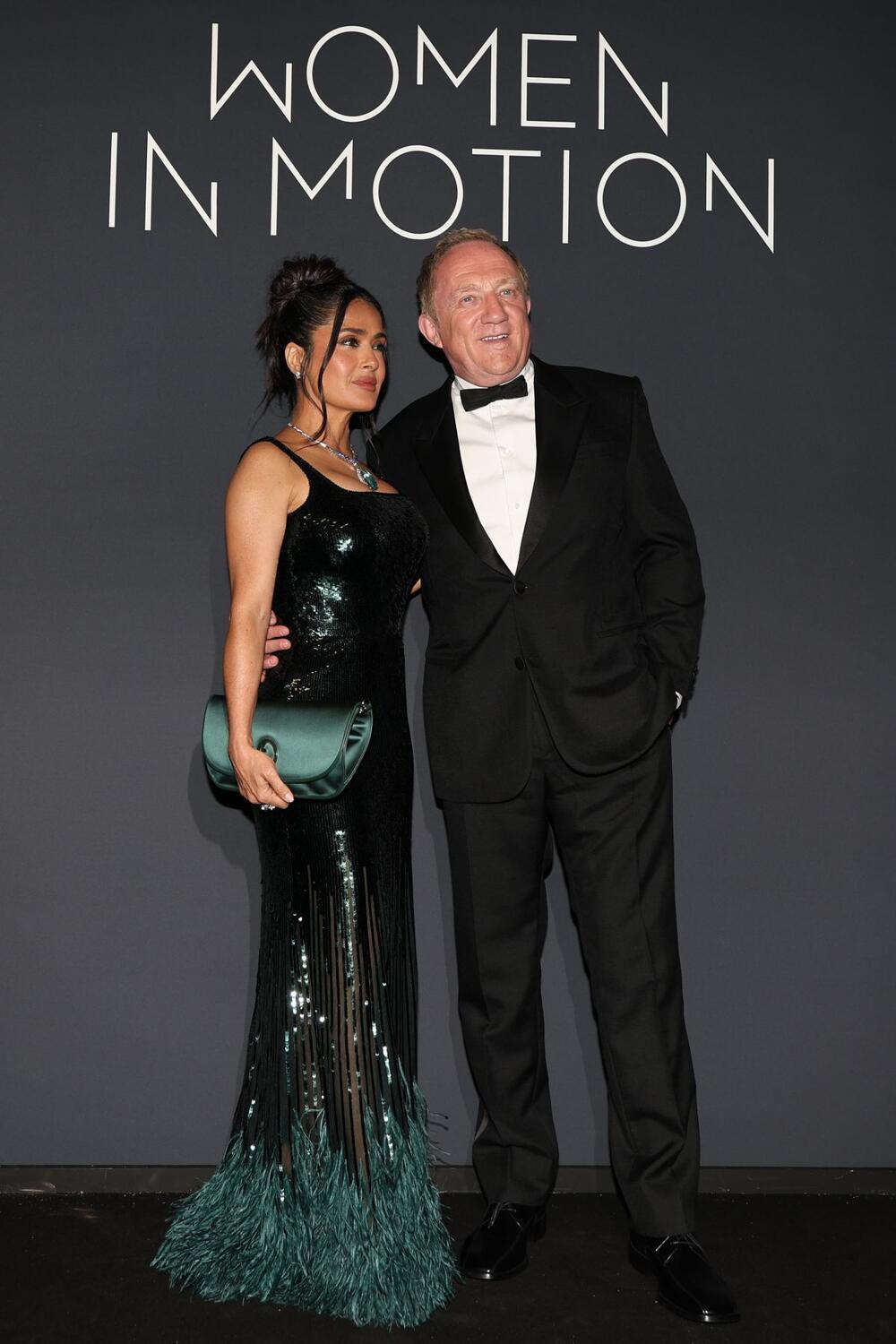 Salma Hajek na dodeli nagrada "Žene u pokretu" tokom 78. Kanskog festivala