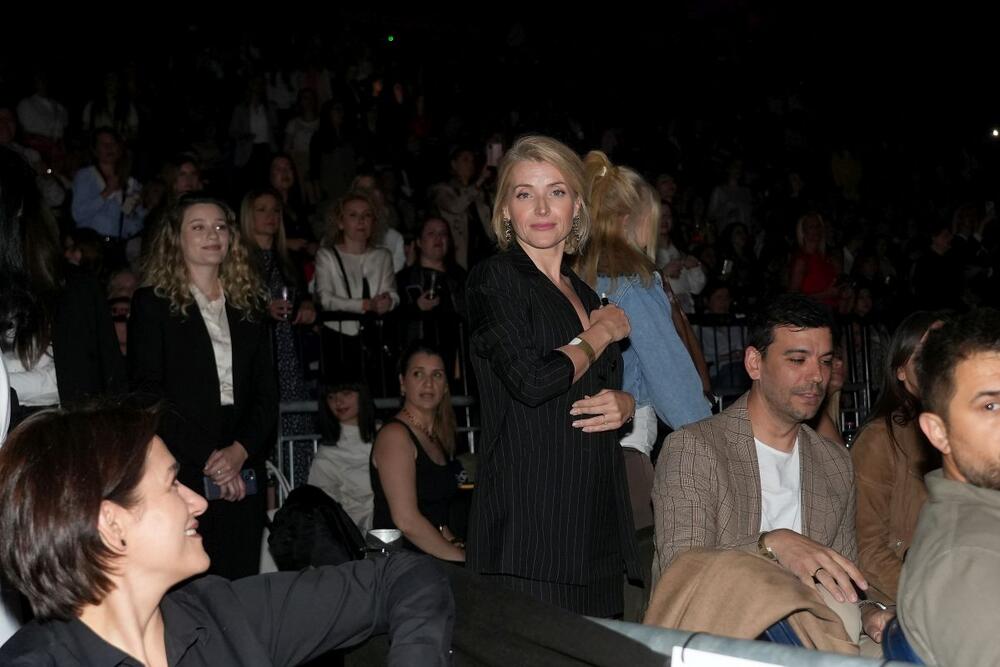 Anđelka Stević Žugić sa suprugom Markom na koncertu Nine Badrić u Beogradu 17. maja.