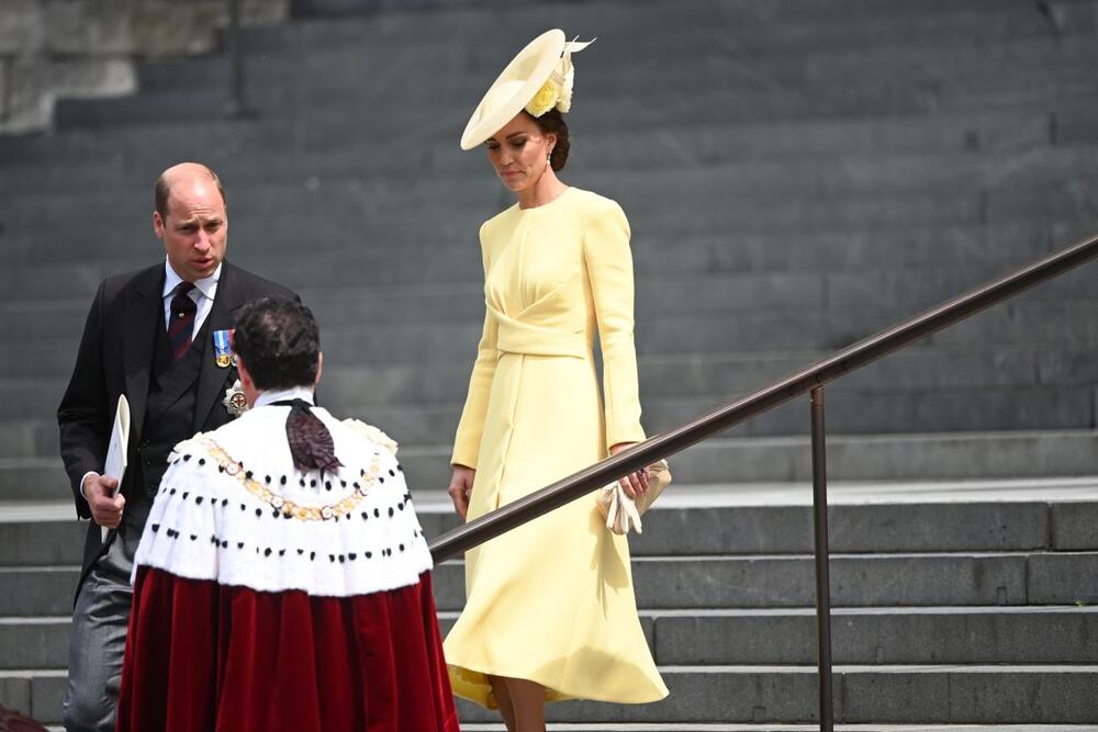 Kejt Midlton u žutoj Emilia Wickstead haljini