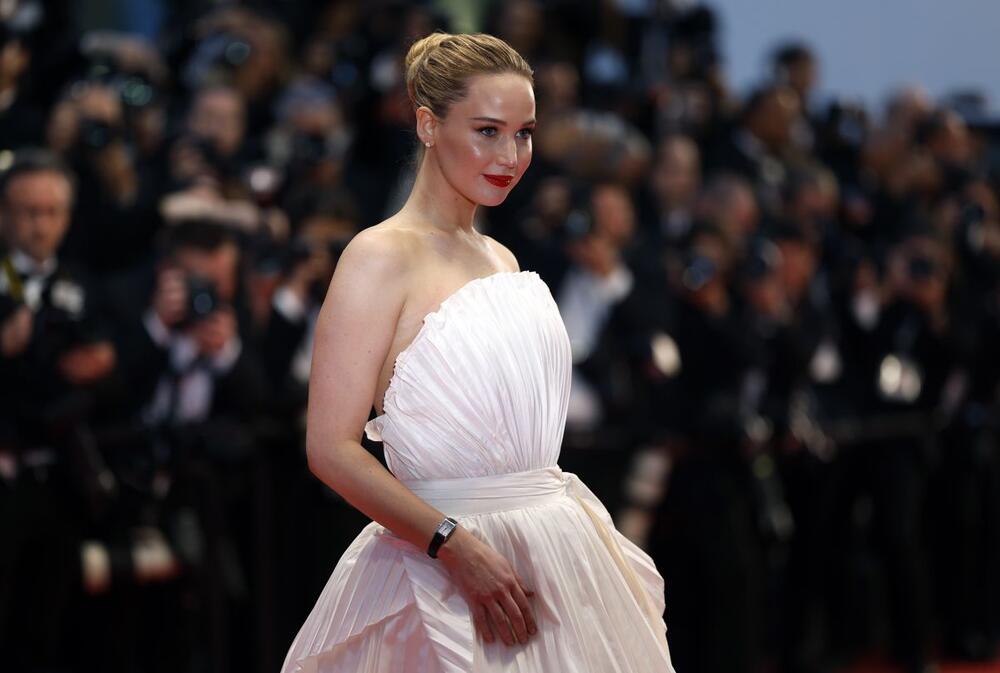 Dženifer Lorens u Dior haljini na 78. Kanskom festivalu