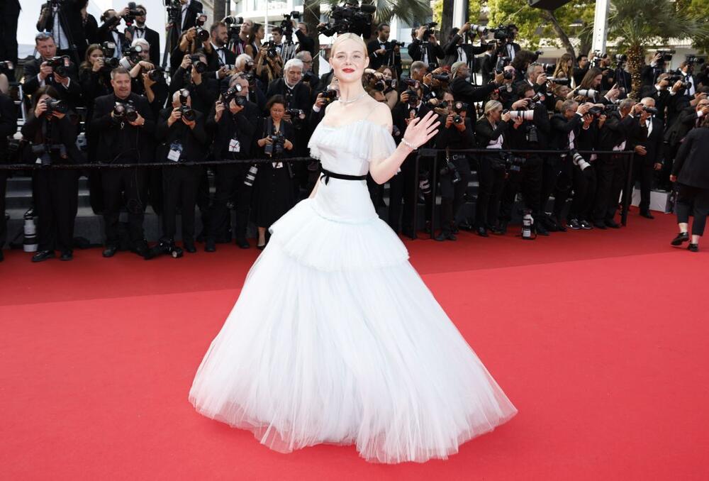 El Fening  na crvenom tepihu na 78. Kanskom festivalu