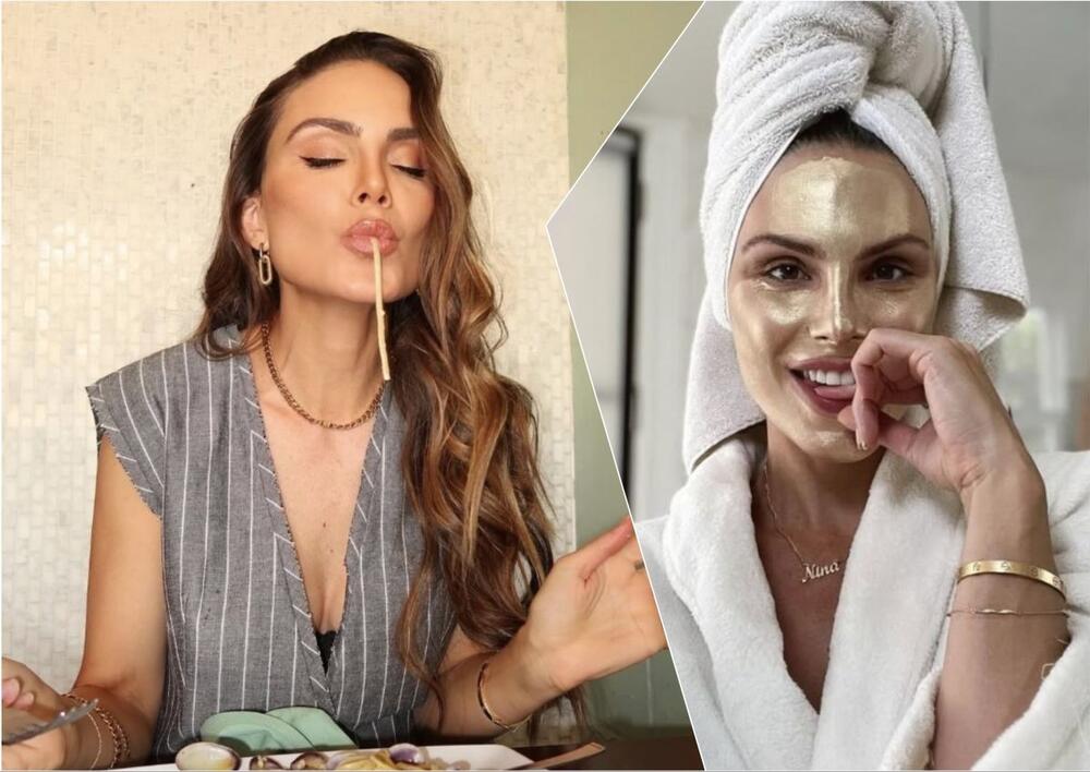 Nina Seničar uglavnom zasniva negu lica na prirodnim maskama i pilinzima