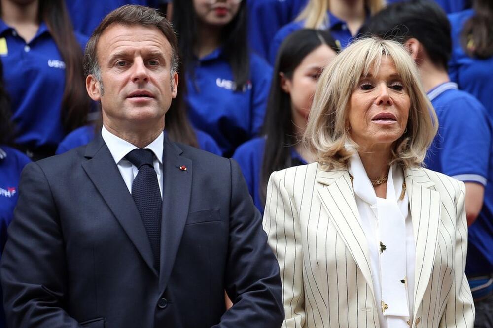 Emanuel i Brižit Makron 