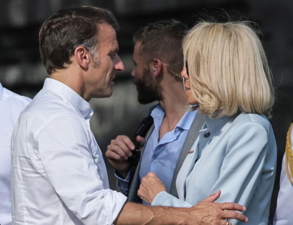 Emanuel i Brižit Makron u Indoneziji