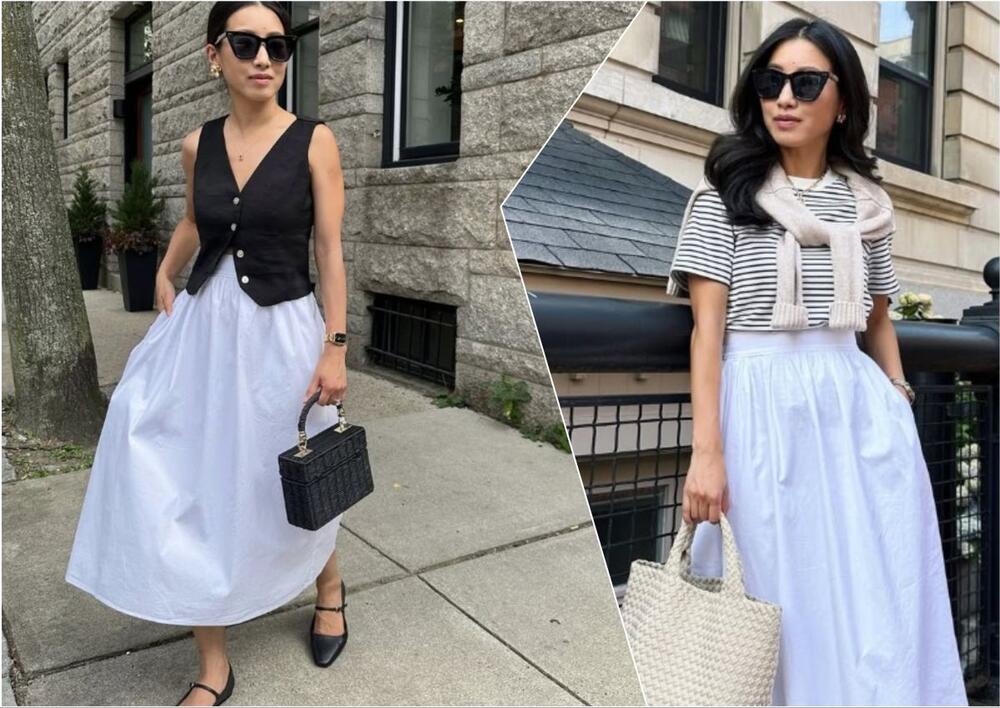 Bela suknja je jedan od najzahvalnijih letnjih komada