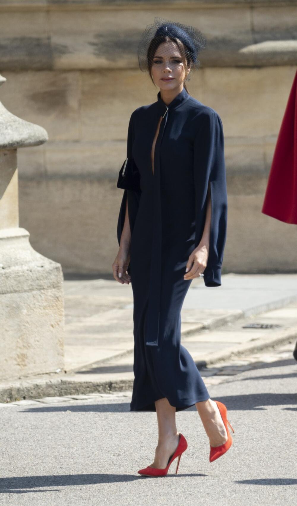 Viktorija Bekam na venčanju princa Harija i Megan Markl 2018.