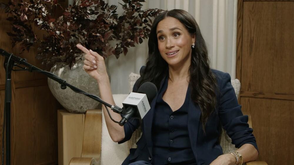 Megan Markl i našminkana uglavnom samo naglasi oči i prekrije pege