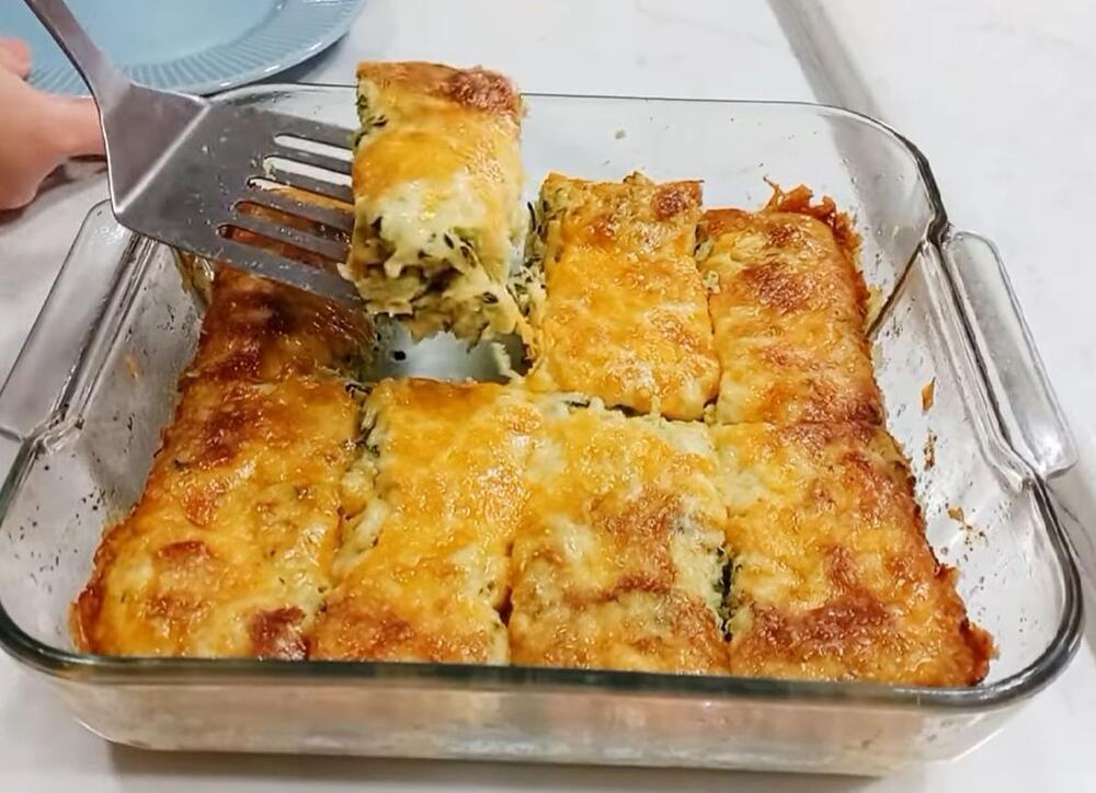 Lažna domaća musaka od tikvica