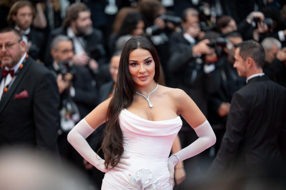 Nadin Nasib Ndžaim na Kanskom festivalu 2023.