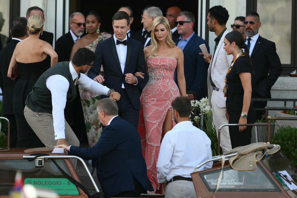 Tony Ward Couture haljina Ivanke Tramp na venčanju Džefa Bezosa i Loren Sančez