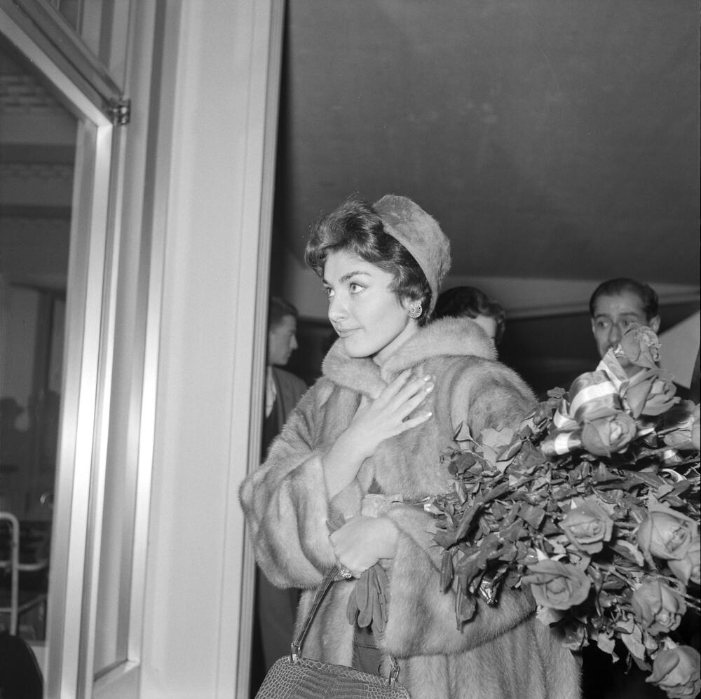 Princeza Šahnaz Pahlavi od Irana 1957. godine