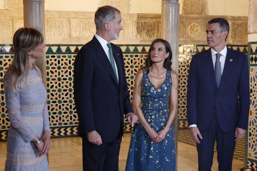 Kralj Felipe i kraljica Leticija od Španije u Sevilji su održali svečani prijem za učesnike IV Međunarodne konferencije UN o finansiranju razvoja