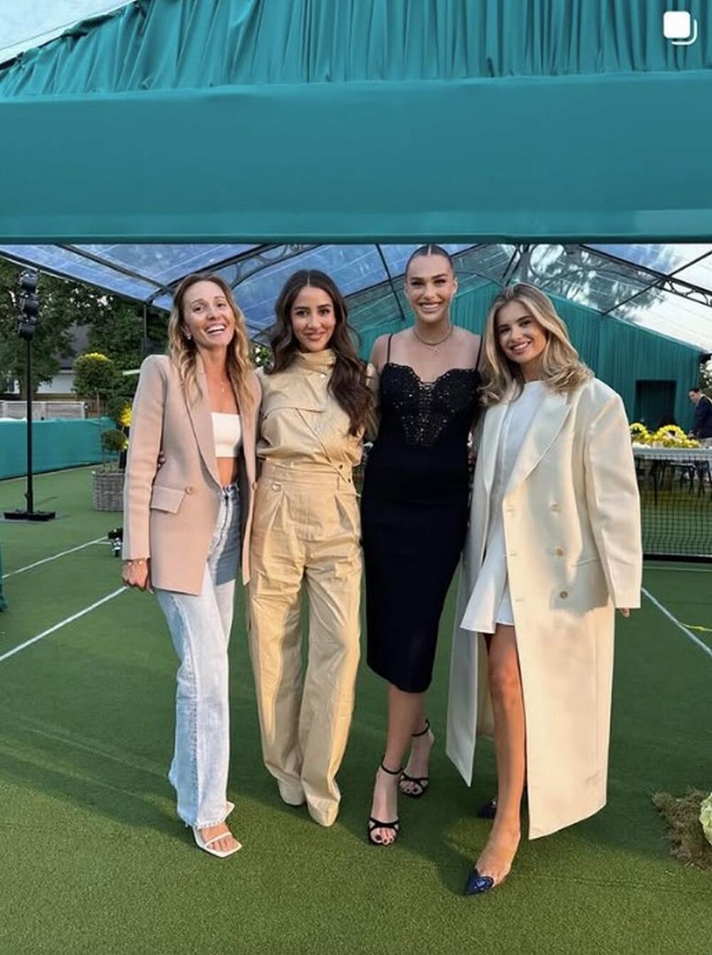 Jelena Đoković na večeri u Londonu