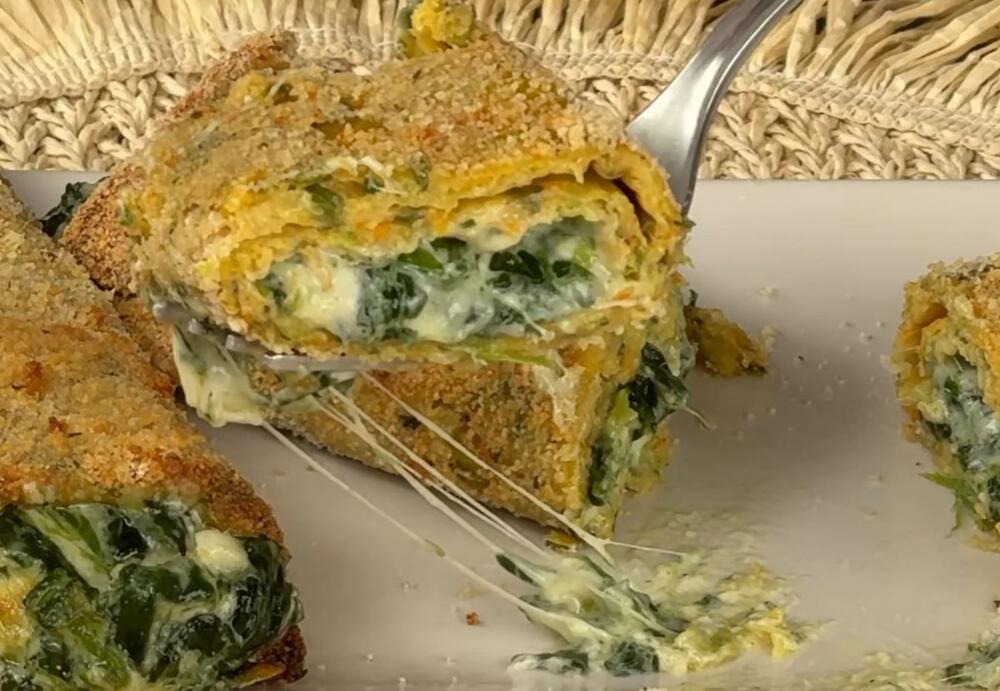 Krem Rolnice Pohovane krem-rolnice od tikvica sa sirom i spanaćem – savršene za ...