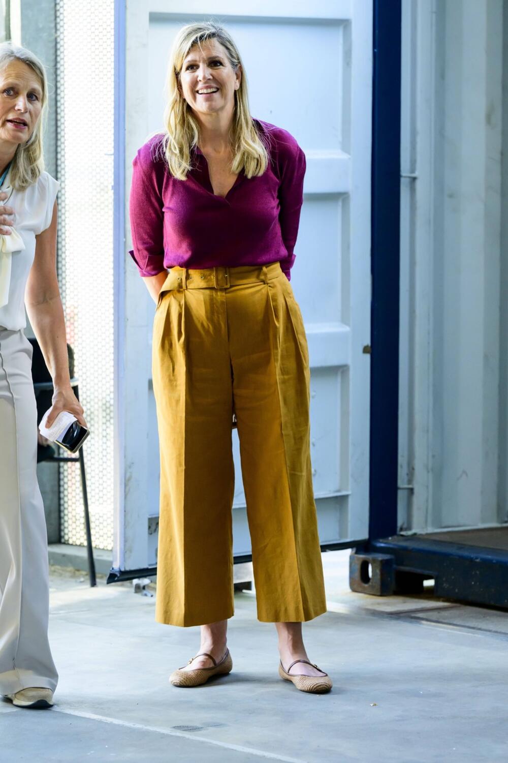 Kraljica Maksima od Holandije u poseti jednom medicinskom centru