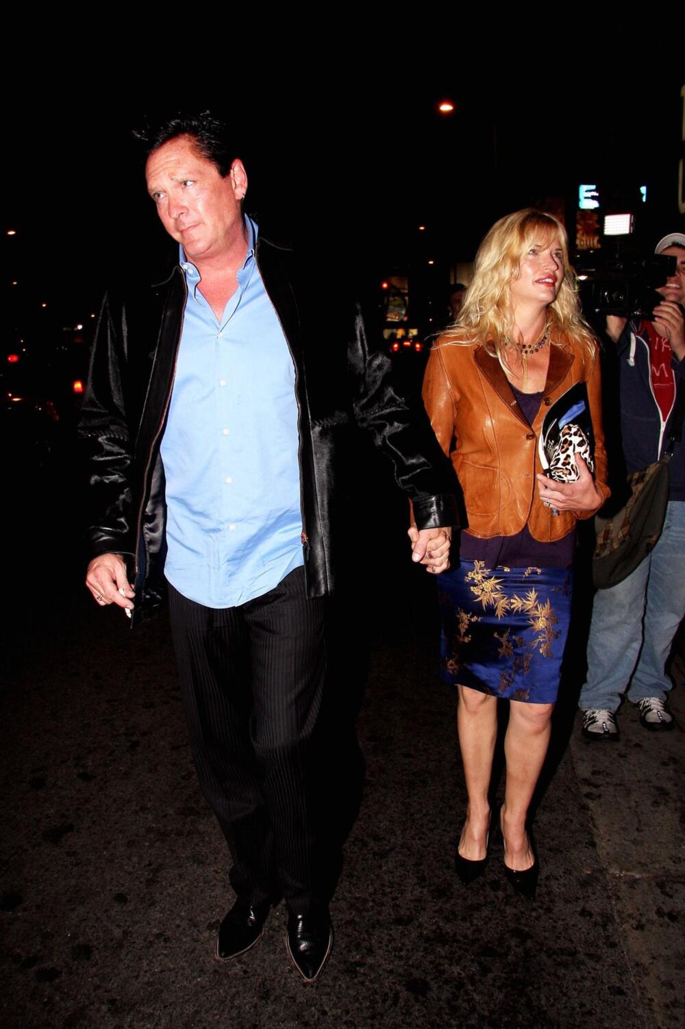 Majkl Medsen sa suprugom