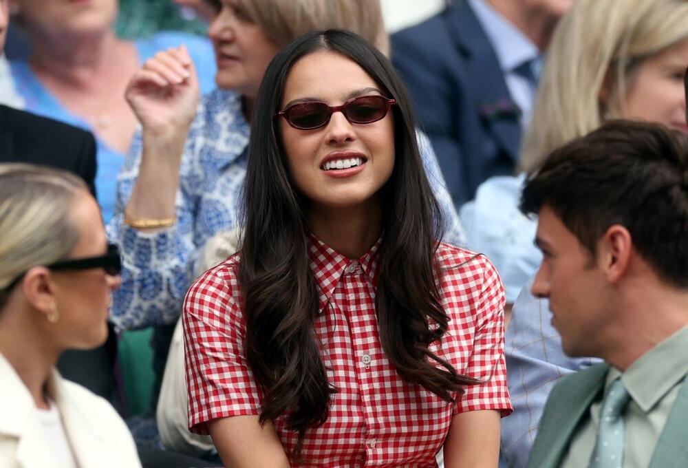 Olivija Rodrigo na Vimbldonu 2025.