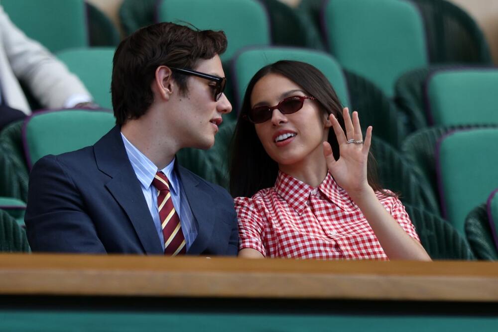 Olivija Rodrigo na Vimbldonu 2025.