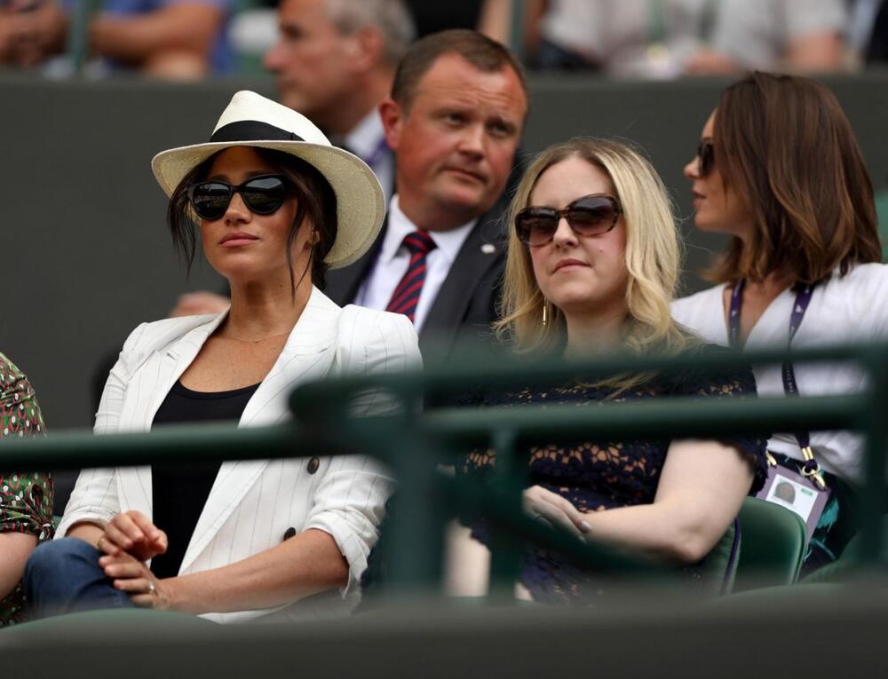 Megan Markl na Vimbldonu 2019. godine