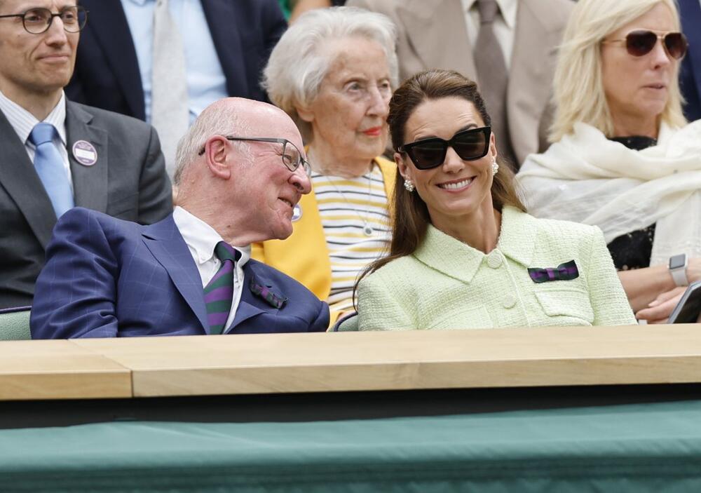 Kejt Midlton na Vimbldonu pre nekoliko godina