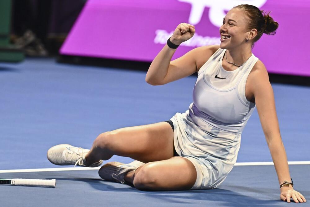 Amanda Anisimova na terenu