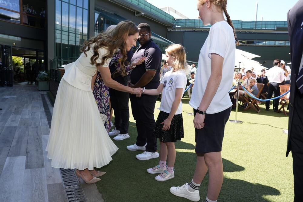 Kejt Midlton na Vimbldonu 2025. godine