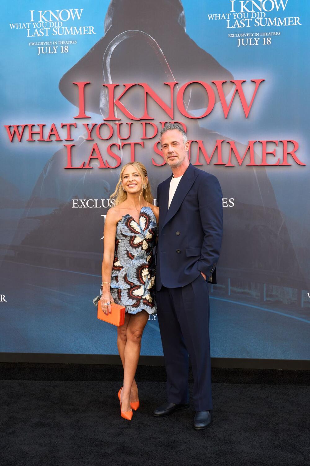 Sara Mišel Gelar i Fredi Princ Džunior na premijeri nastavka filma "Znam šta ste radili prošlog leta"