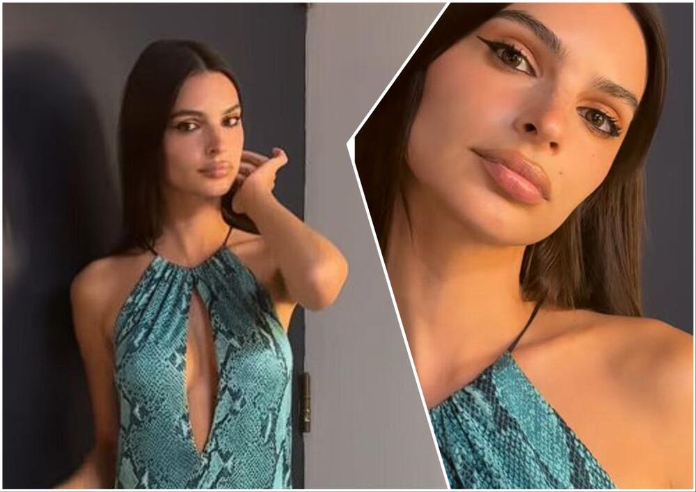 Emili Ratajkovski u Gucci haljini