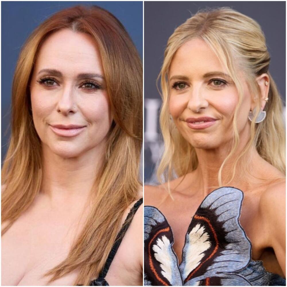 Dženifer Lav Hjuit i Sara Mišel Gelar