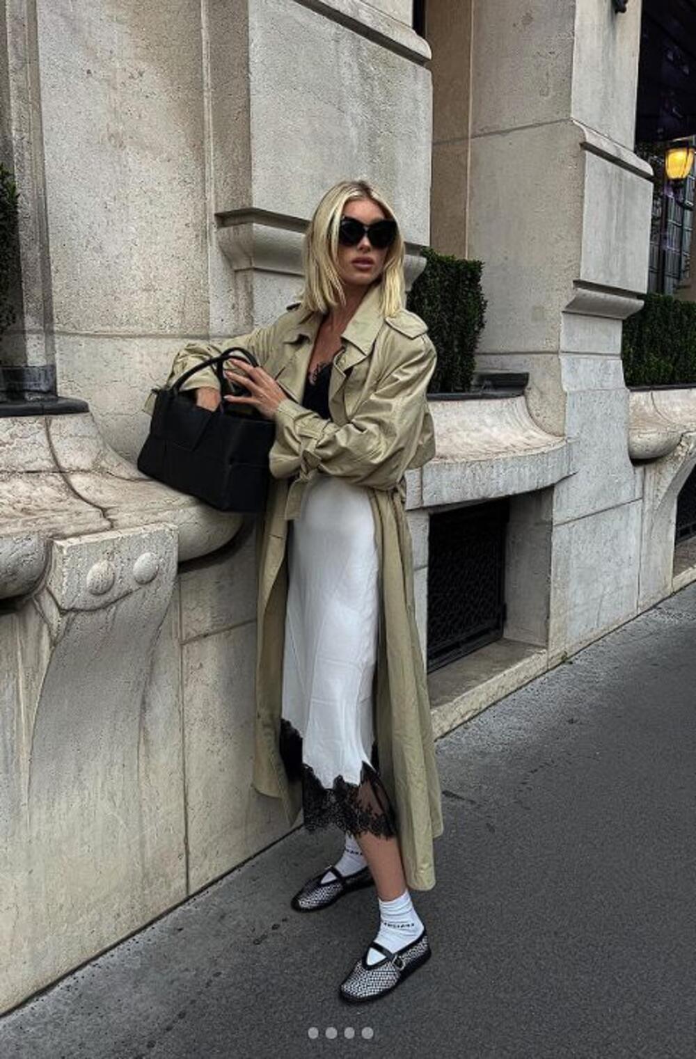 Mrežaste baletanke Else Hosk