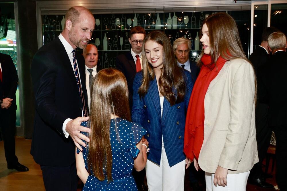 Susret princeze Šarlot s princezama Leonor i Sofijom