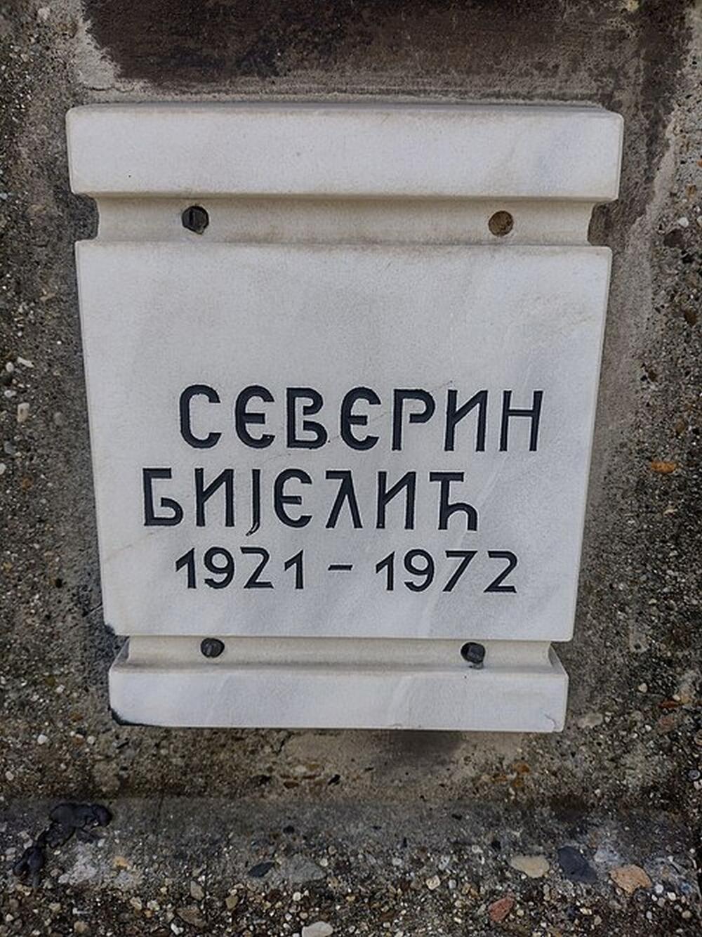 Severin Bijlić sahranjen je u Aleji zaslužnih građana na Novom groblju