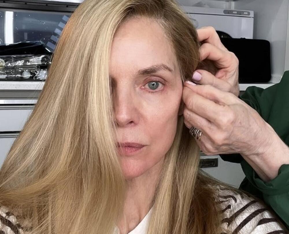 Mišel Fajfer bez šminke