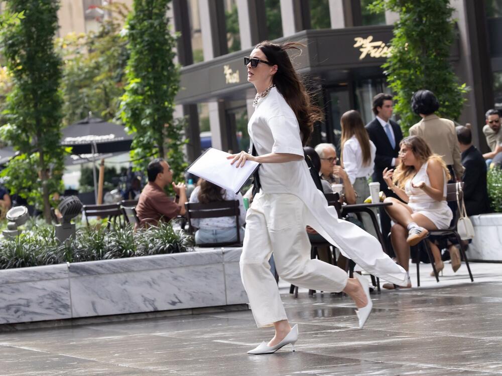 Stil En Hatavej na snimanju filma "Đavo nosi Pradu 2"