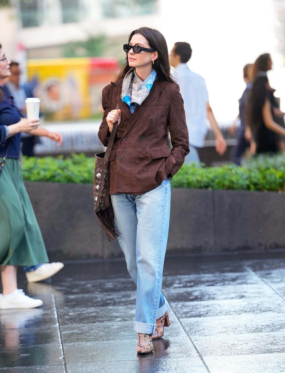 Stil En Hatavej na snimanju filma "Đavo nosi Pradu 2"