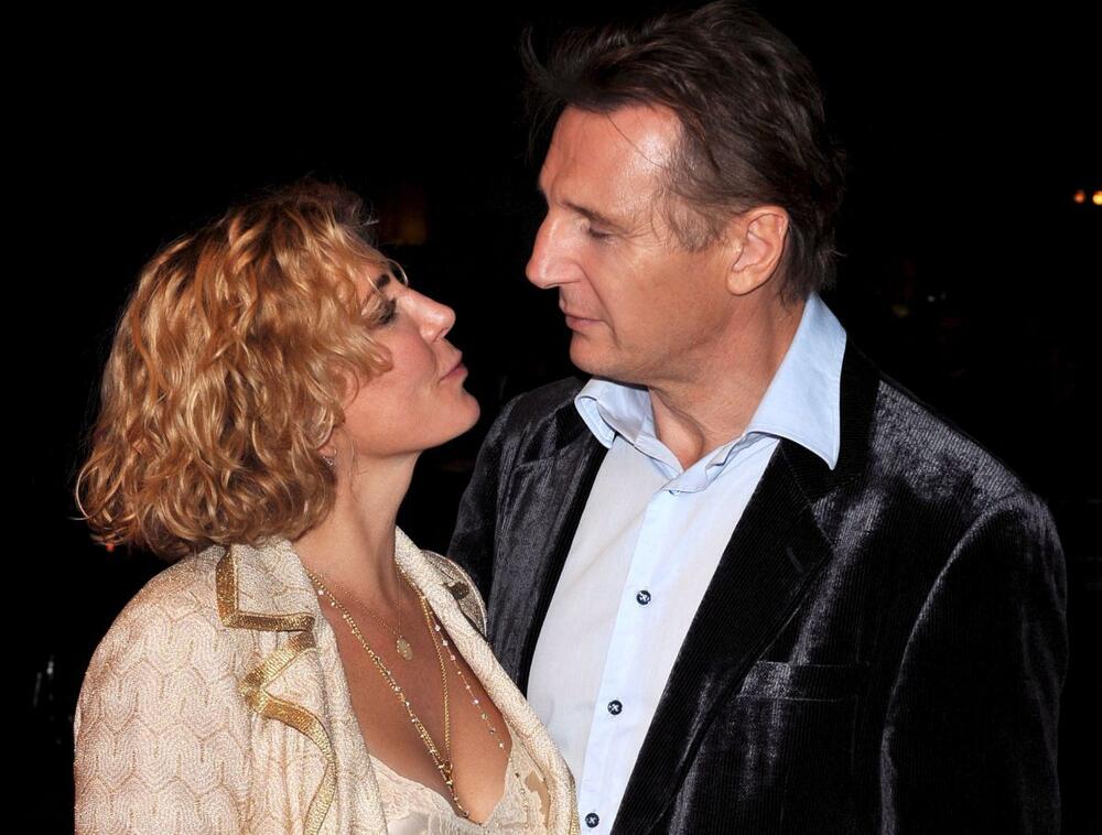 Nataša Ričardson i Lijam Nison 2008. godine