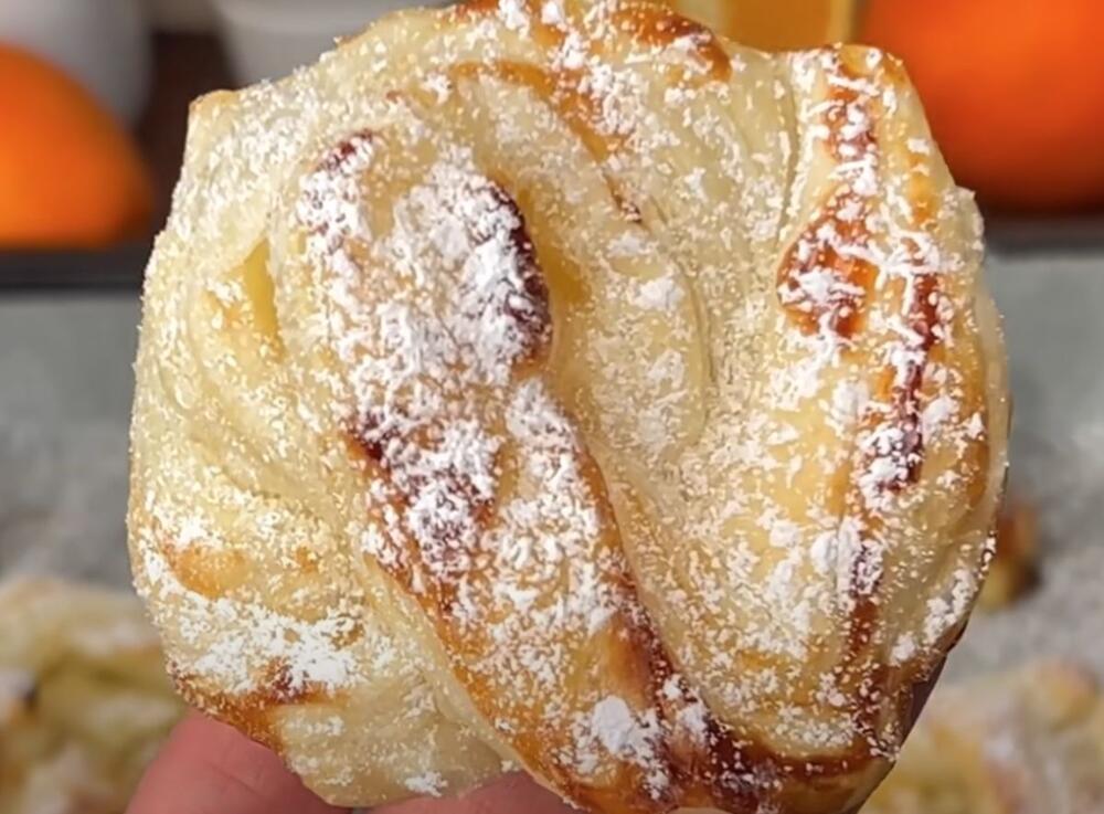 Lažne krofne od lisnatog testa