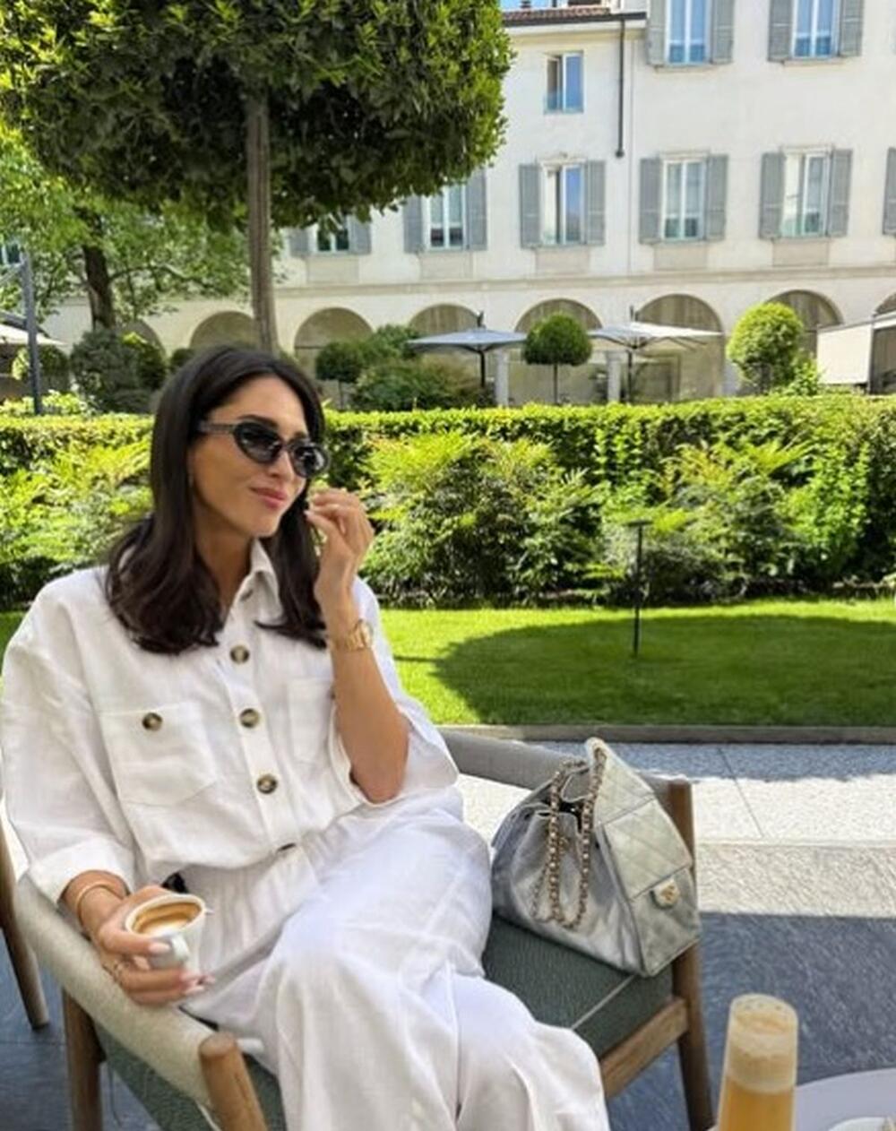 Jelisaveta Orašanin Teodosić u beloj košulji