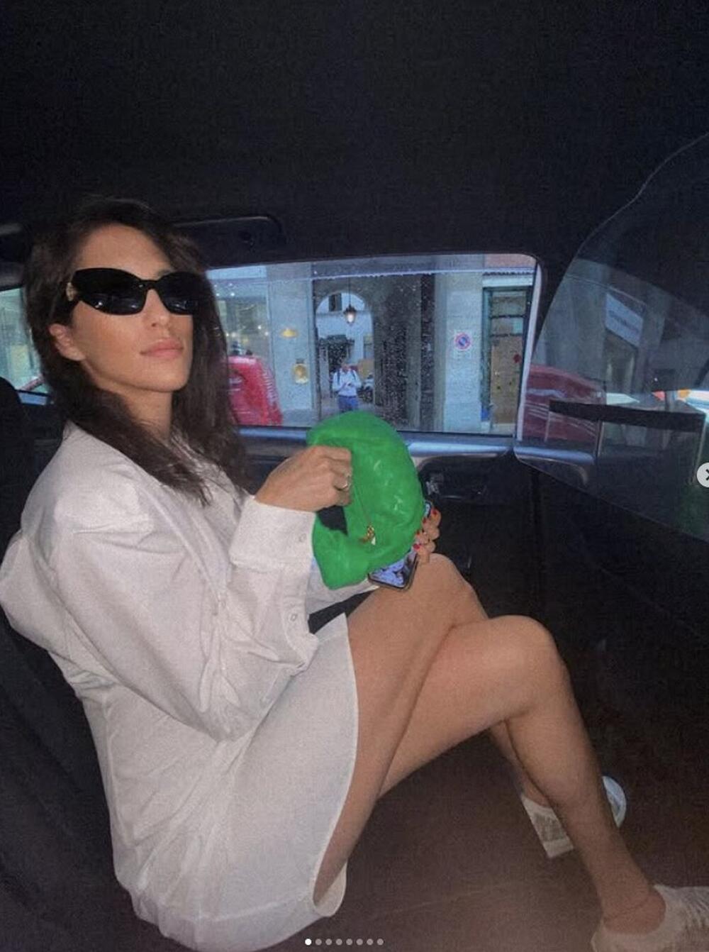 Jelisaveta Orašanin Teodosić u beloj košulji