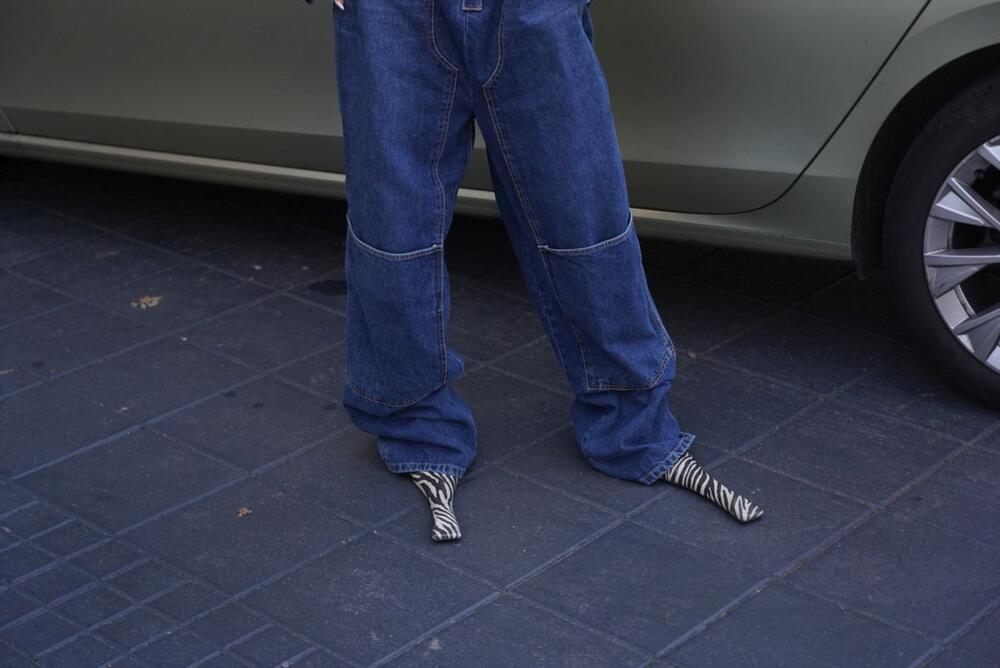 Neobične zebraste cipele Nikolije Jovanović