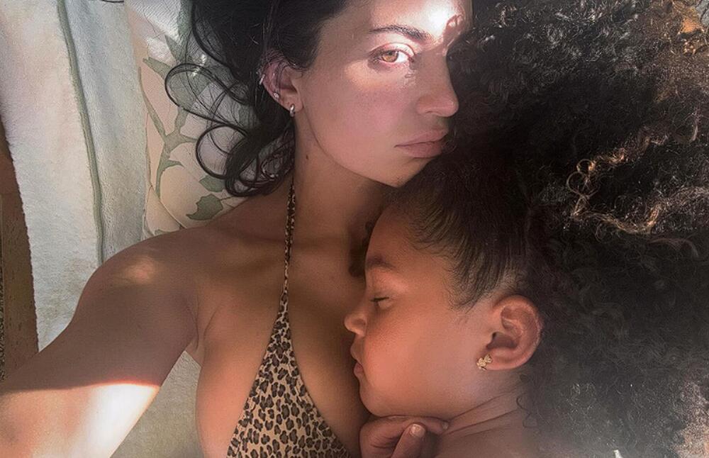 Kajli Džener sa ćerkom Stormi