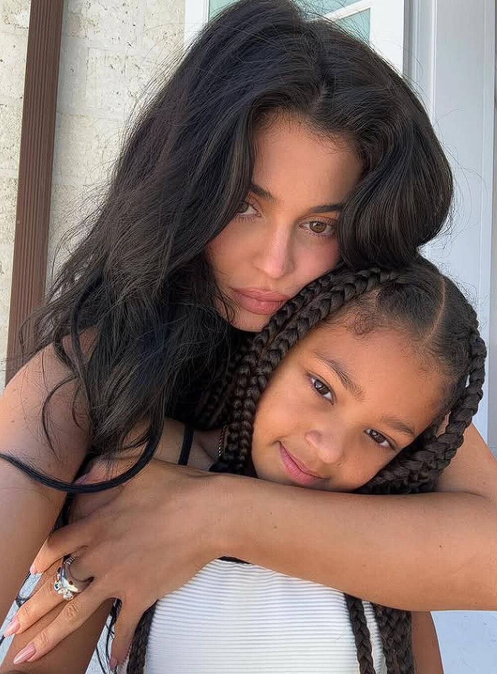 Kajli Džener sa ćerkom Stormi