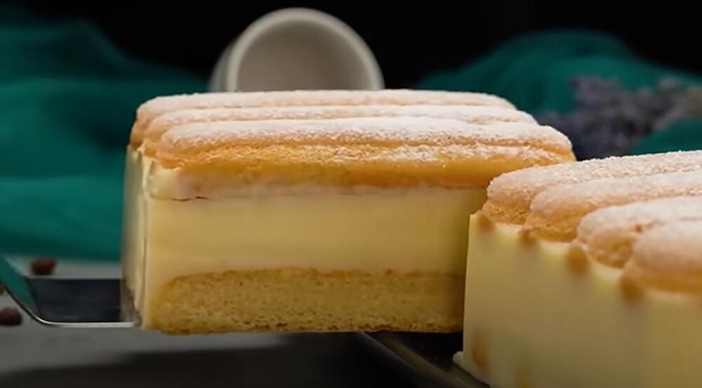 Kremasta torta sa piškotama