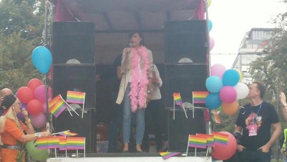 Govor Biljane Srbljanović na Prajdu 2015. godine