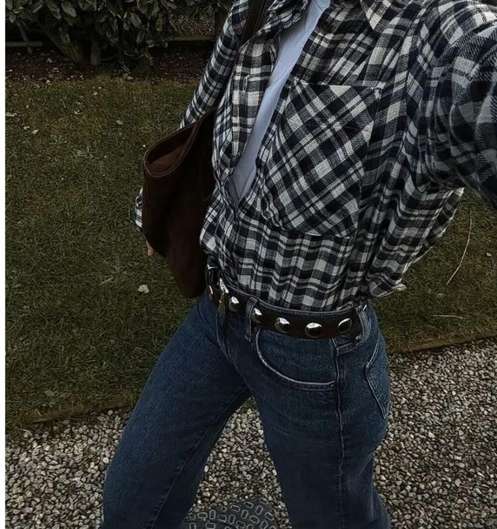 Farmerke, Karirana košulja