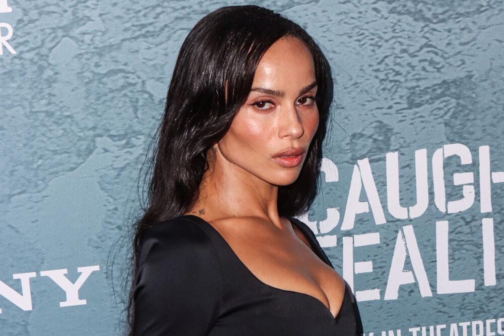 Zoe Kravic na njujorškoj premijeri filma 'Caught Stealing'