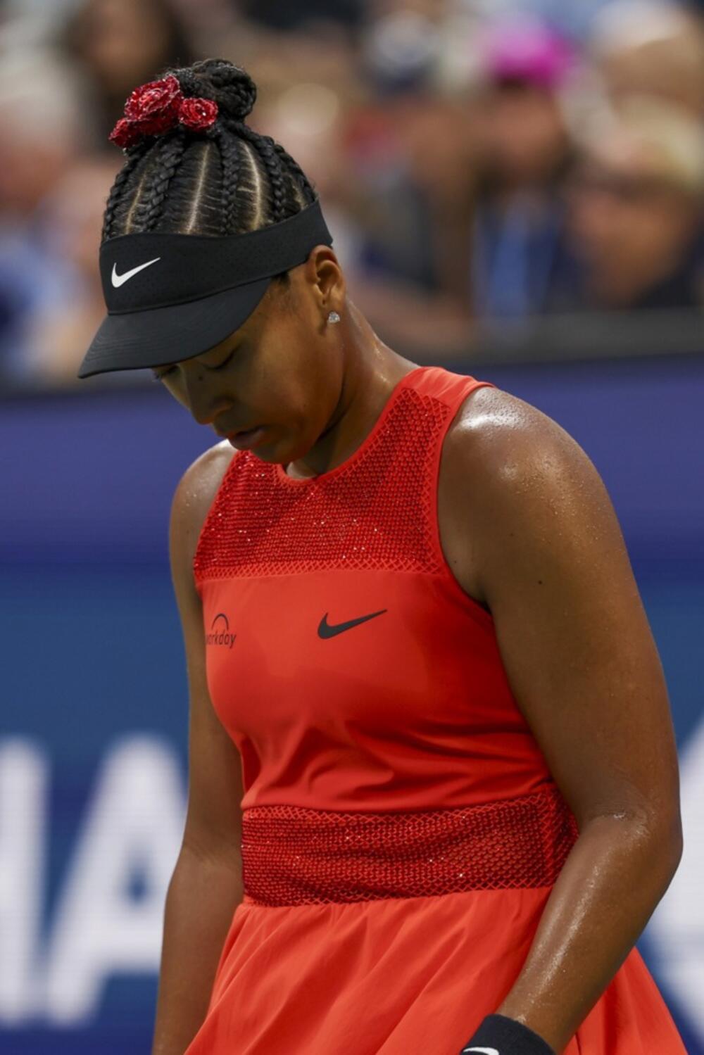 Naomi Osaka pred prvi meč US Opena 2025.